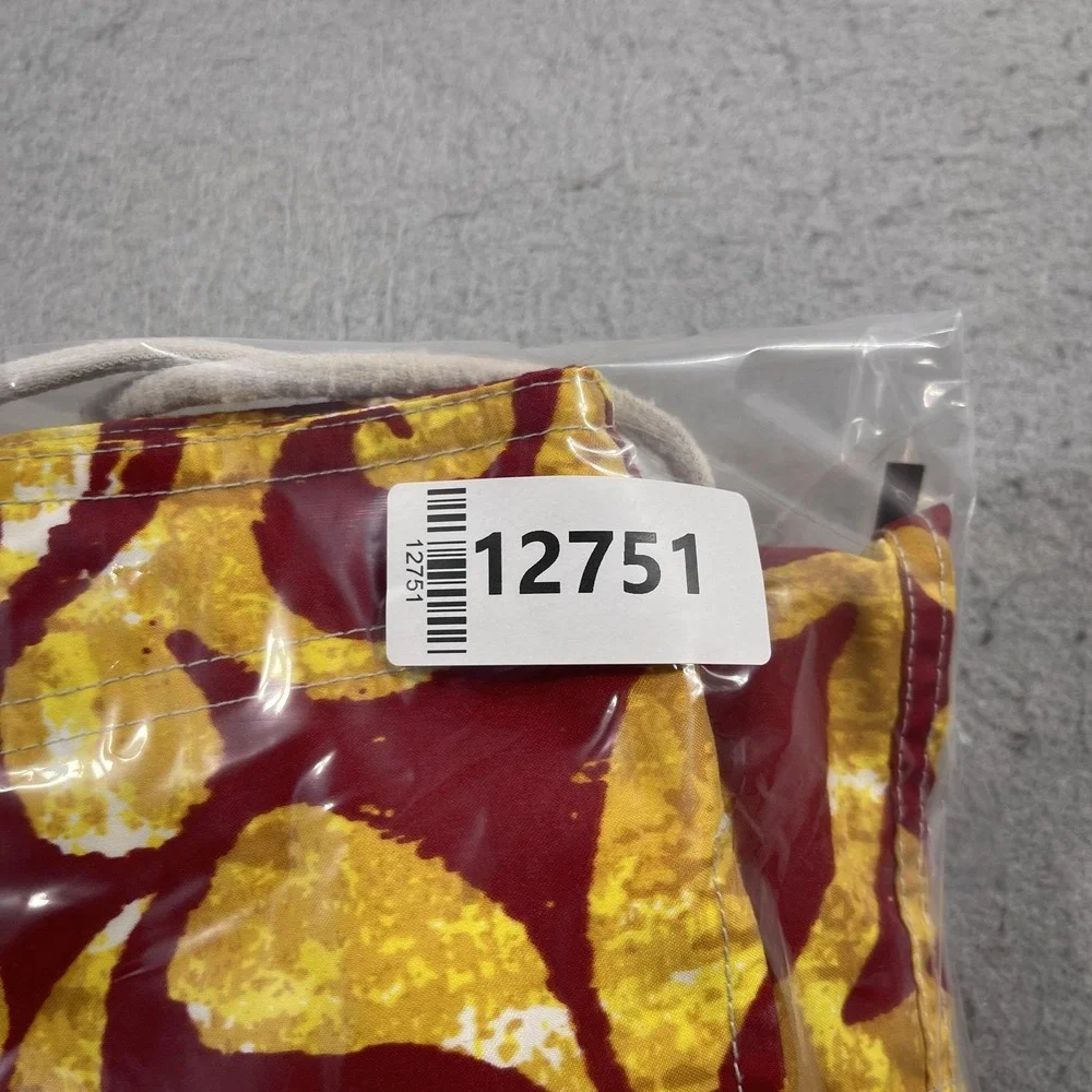 American Eagle Swim Shorts Men 31 Surf Board Trunks Floral Drawstring Mesh Y2K